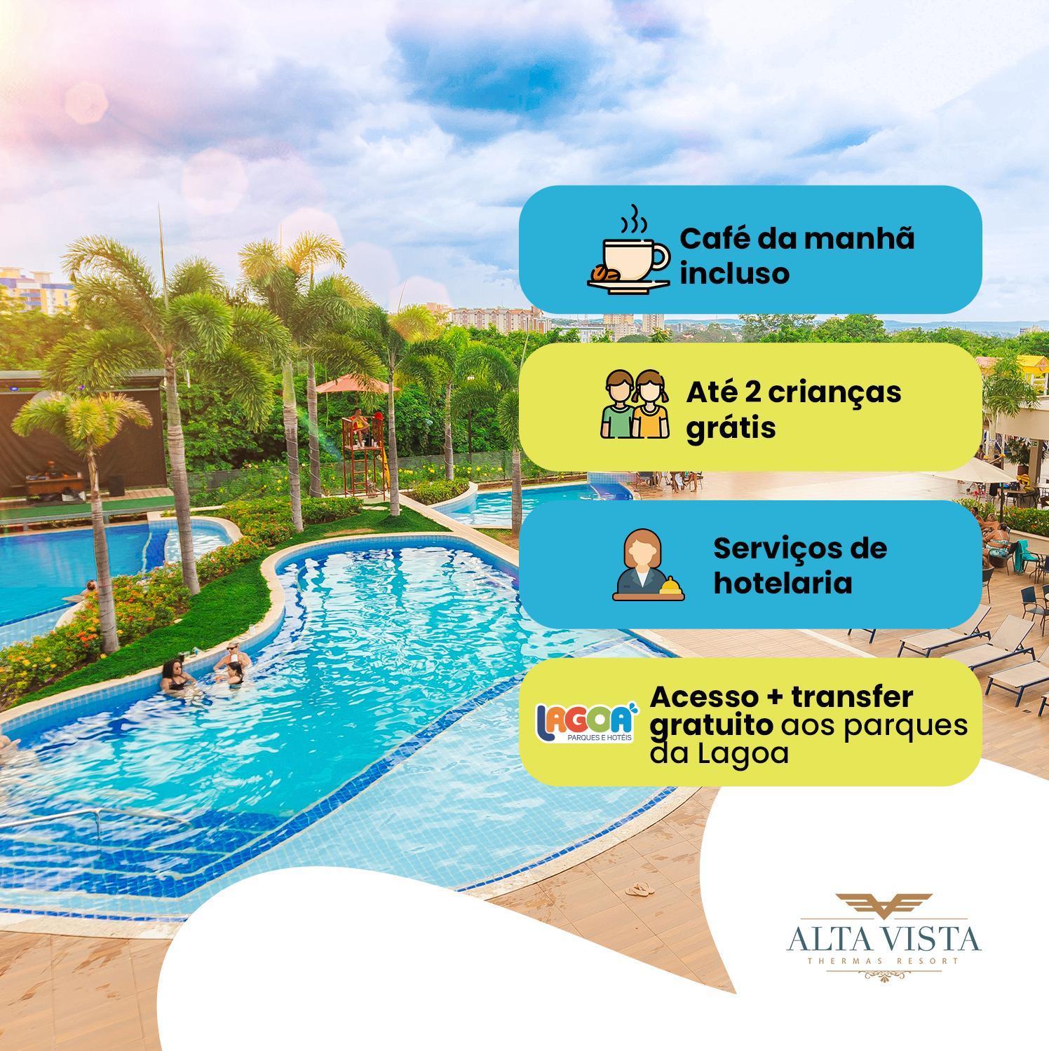 Alta Vista Thermas - Oficial 카우다스노바스 외부 사진